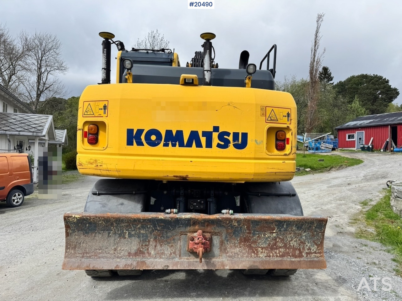 Komatsu PW160-8 - Ratinis krautuvas: foto 5 Komatsu PW160-8 - Ratinis krautuvas: foto 5