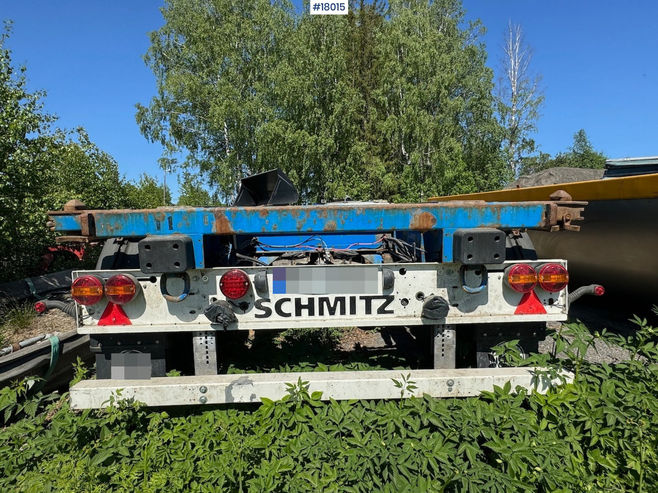 Krone containerhenger - Konteineris-vežimus/ Sukeisti kūną puspriekabė: foto 4 Krone containerhenger - Konteineris-vežimus/ Sukeisti kūną puspriekabė: foto 4