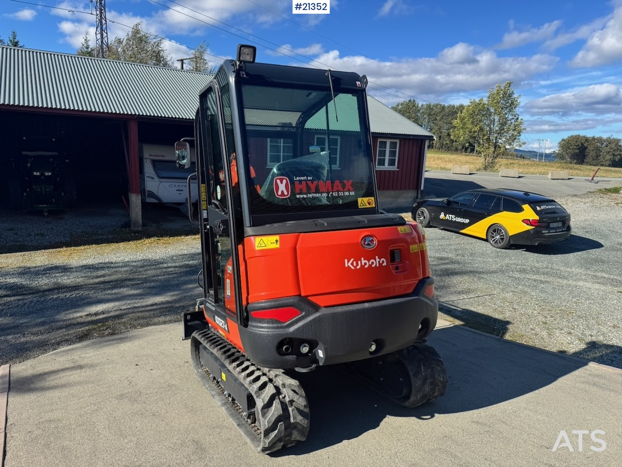 Kubota KX027-4 - Mini ekskavatorius: foto 4 Kubota KX027-4 - Mini ekskavatorius: foto 4