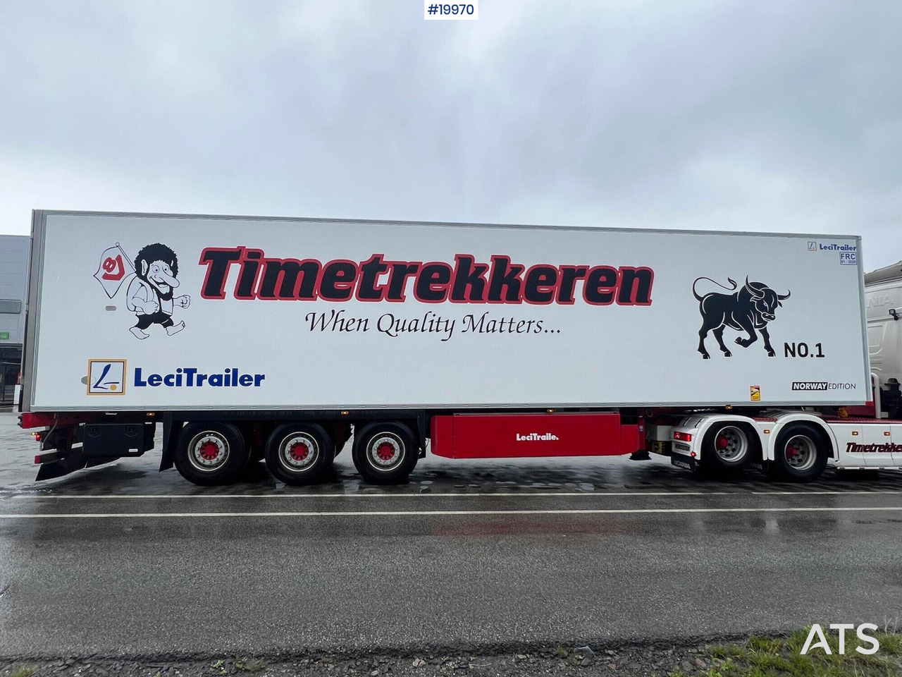 LeciTrailer skapsemi - Refrižeratorius puspriekabė: foto 1 LeciTrailer skapsemi - Refrižeratorius puspriekabė: foto 1