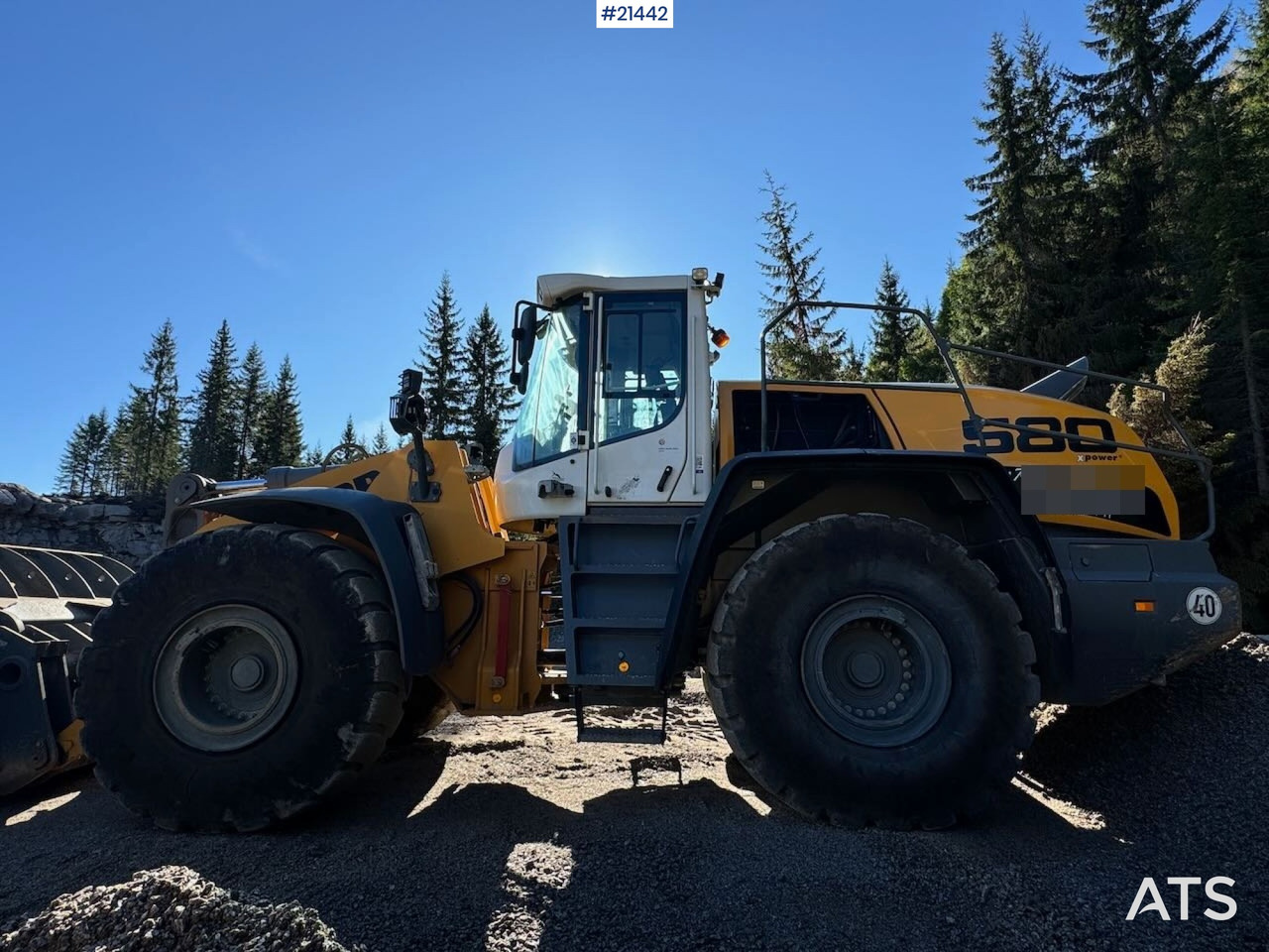 Liebherr L580 - Ratinis krautuvas: foto 5 Liebherr L580 - Ratinis krautuvas: foto 5