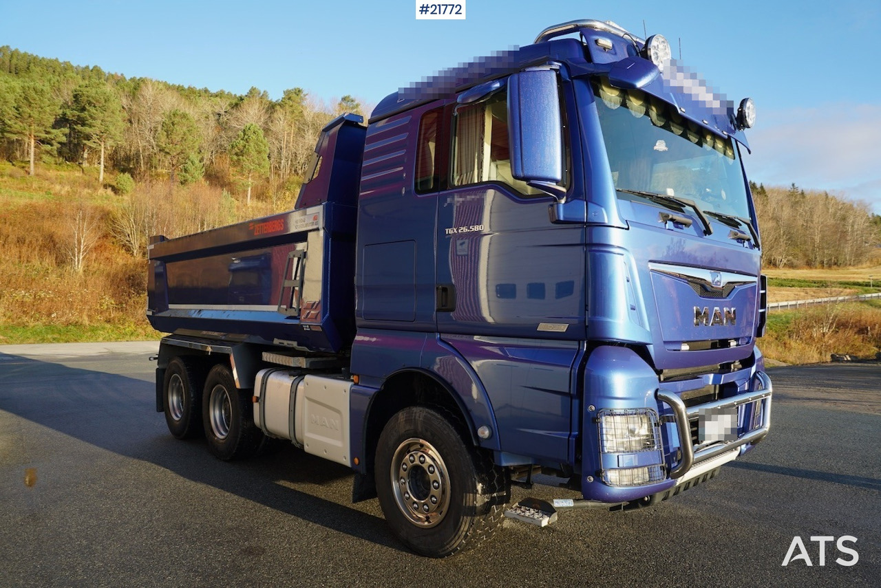 MAN 2018 Man TGX 26.580 6x4 tippbil med stålfjæring - Savivartis sunkvežimis: foto 3 MAN 2018 Man TGX 26.580 6x4 tippbil med stålfjæring - Savivartis sunkvežimis: foto 3