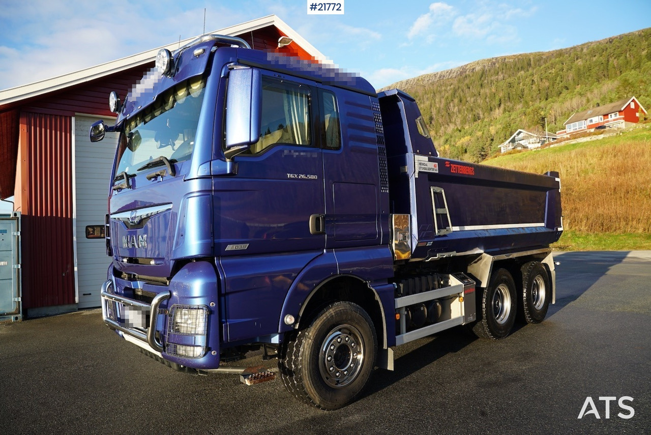 MAN 2018 Man TGX 26.580 6x4 tippbil med stålfjæring - Savivartis sunkvežimis: foto 1 MAN 2018 Man TGX 26.580 6x4 tippbil med stålfjæring - Savivartis sunkvežimis: foto 1