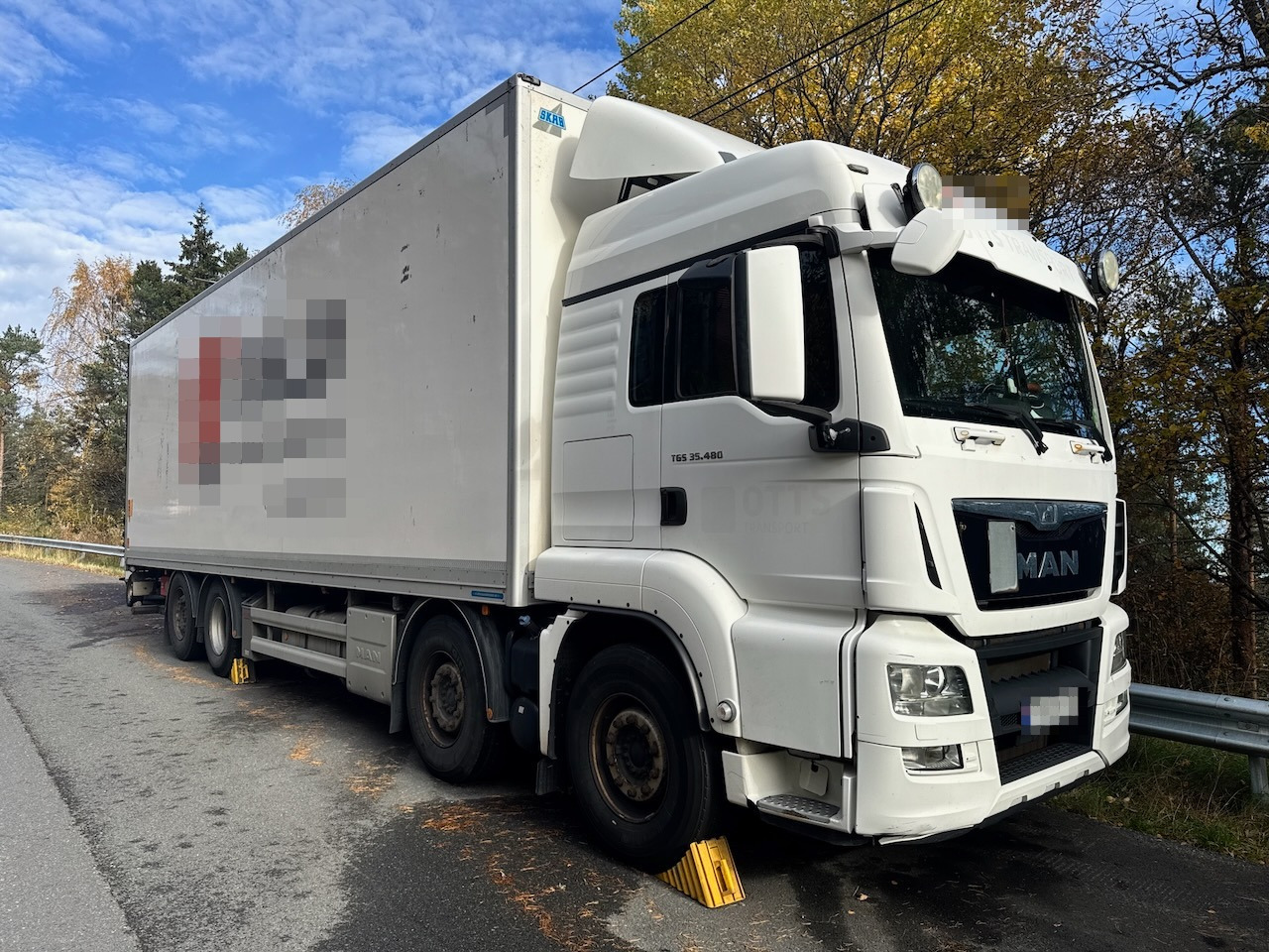 MAN MAN TGS 35.480 8x2 Skapbil m/ Full sideåpning. - Furgonas sunkvežimis: foto 2 MAN MAN TGS 35.480 8x2 Skapbil m/ Full sideåpning. - Furgonas sunkvežimis: foto 2