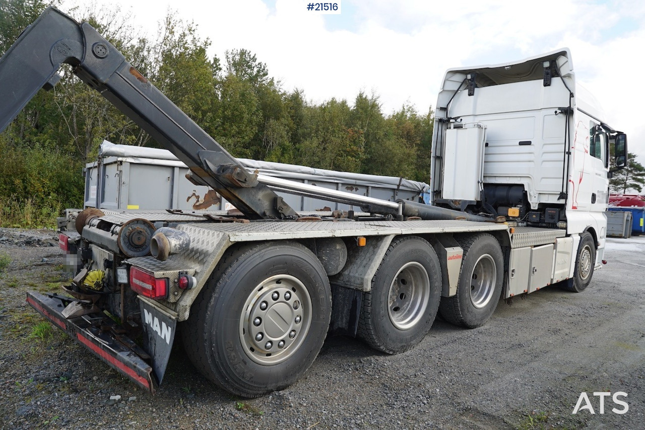 MAN Man TGX 35.560 8x4 tridem krokbil - Hook-lift sunkvežimis: foto 4 MAN Man TGX 35.560 8x4 tridem krokbil - Hook-lift sunkvežimis: foto 4