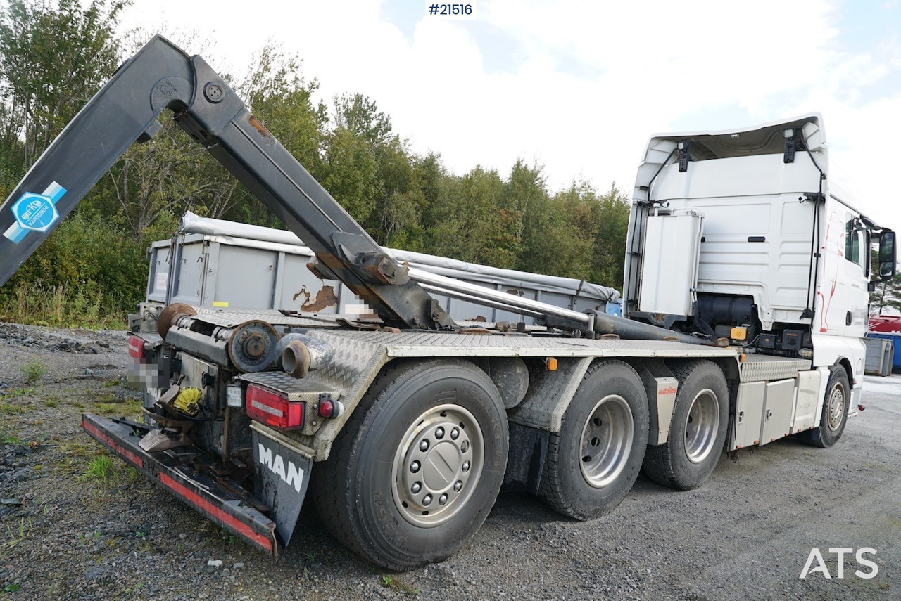 MAN Man TGX 35.560 8x4 tridem krokbil - Hook-lift sunkvežimis: foto 5 MAN Man TGX 35.560 8x4 tridem krokbil - Hook-lift sunkvežimis: foto 5