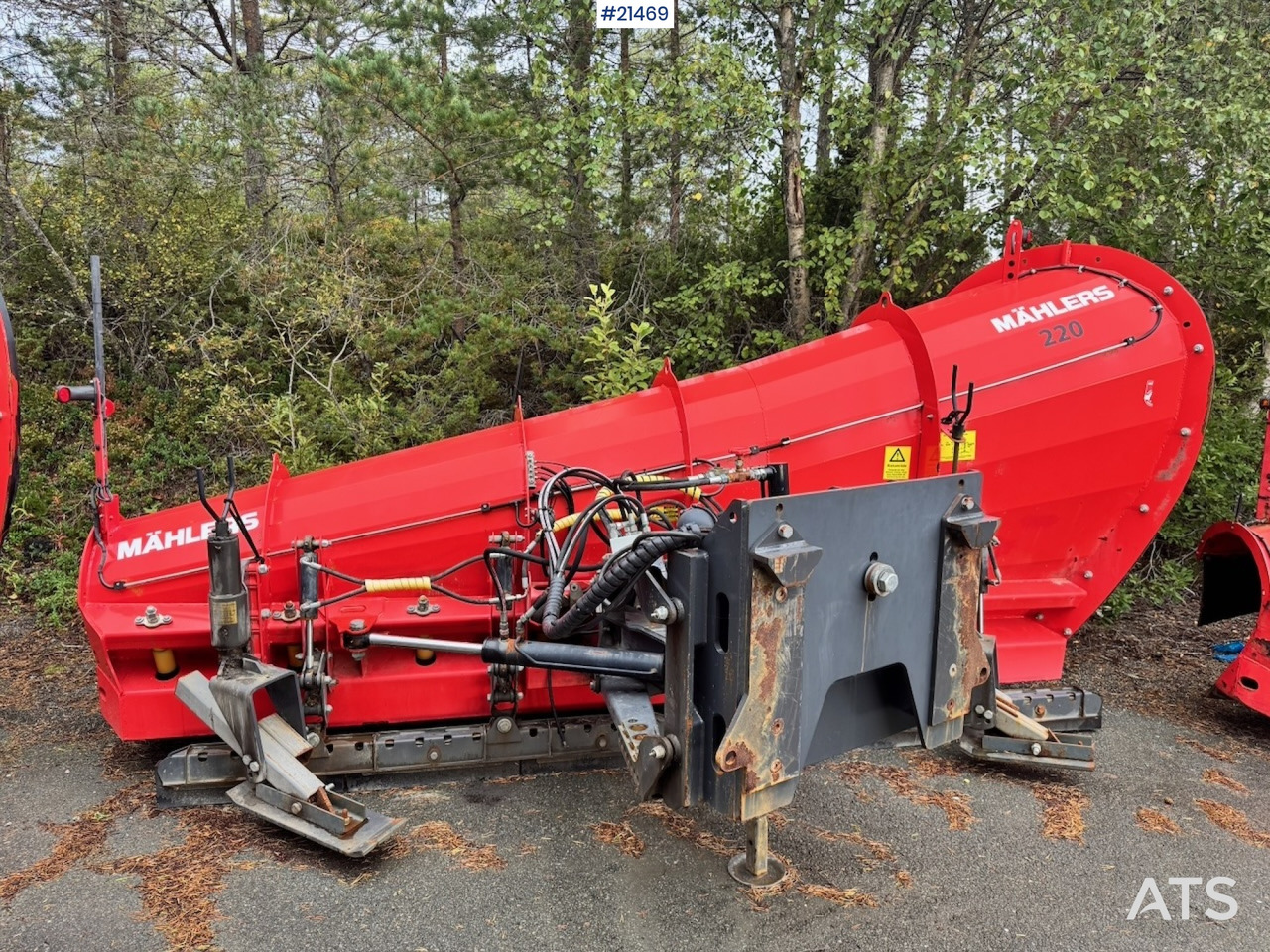 Mãhlers DPH3700 - Sniego peilis: foto 1 Mãhlers DPH3700 - Sniego peilis: foto 1