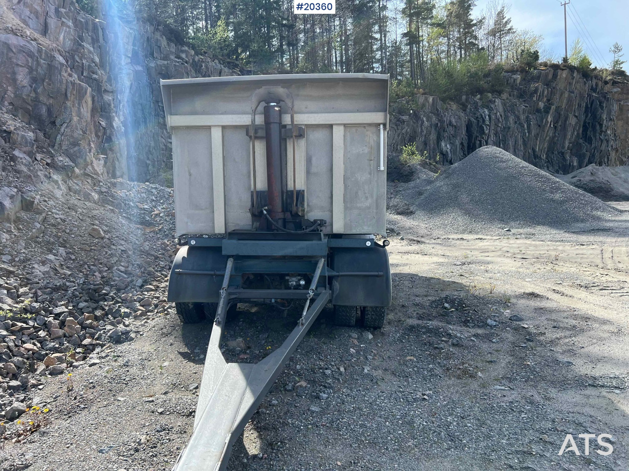 Savivartis priekaba Maur 3 akslet slephenger: foto 14