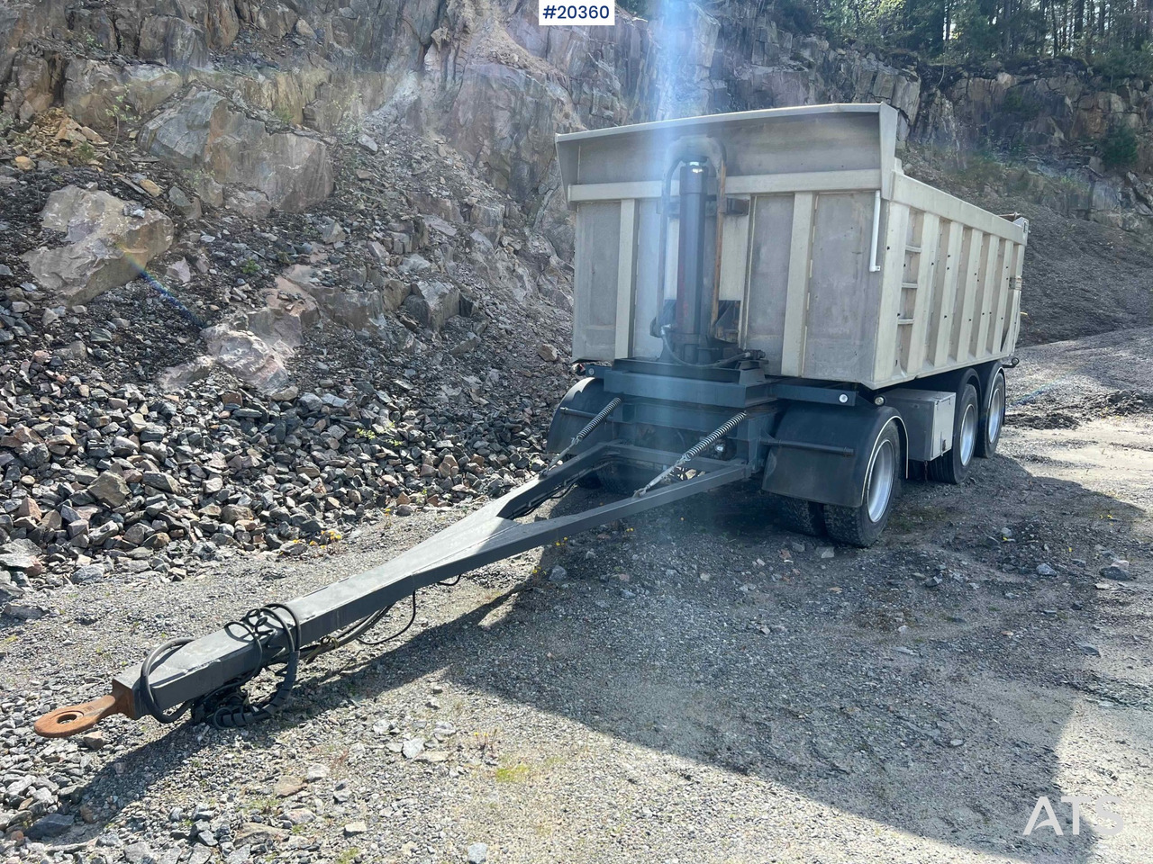 Savivartis priekaba Maur 3 akslet slephenger: foto 10