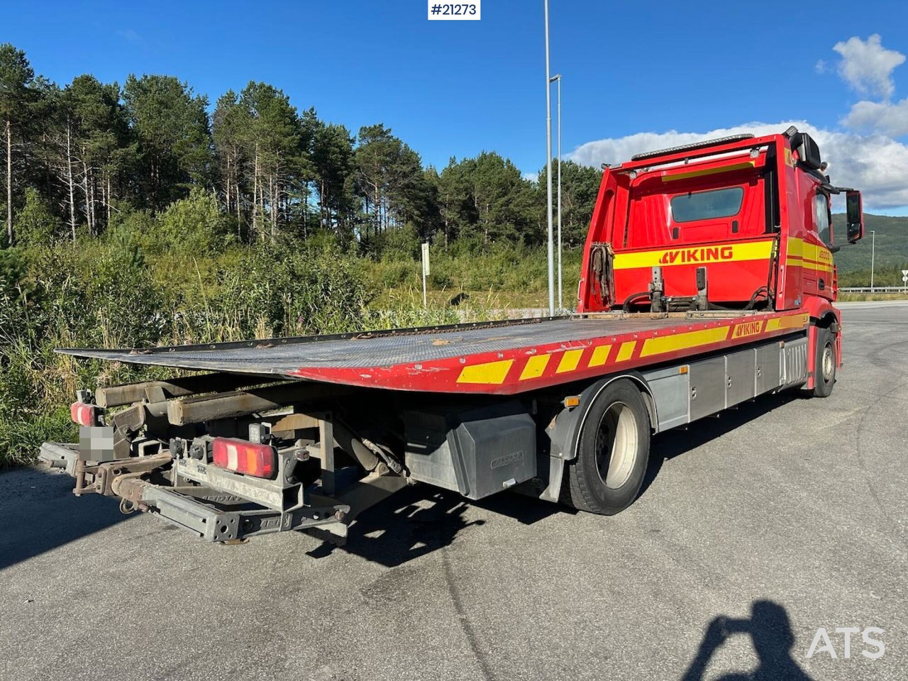 Mercedes ACTROS 1935 - Evakuatorius: foto 4 Mercedes ACTROS 1935 - Evakuatorius: foto 4