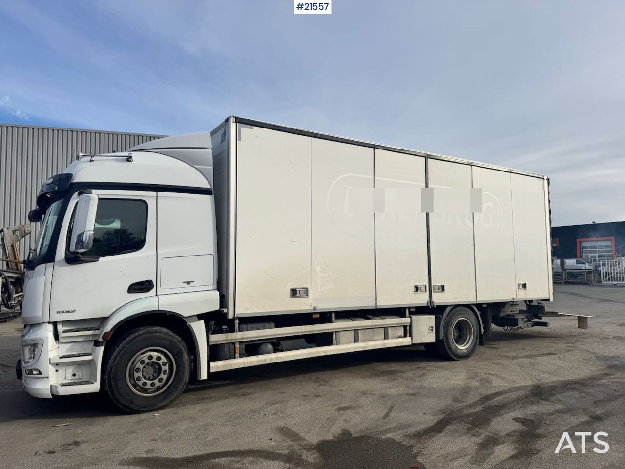 Mercedes Actros 1832 - Furgonas sunkvežimis: foto 3 Mercedes Actros 1832 - Furgonas sunkvežimis: foto 3