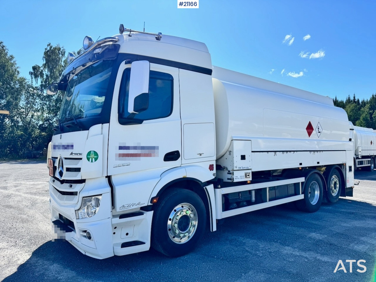 Mercedes Actros 2553 - Autocisterna: foto 2 Mercedes Actros 2553 - Autocisterna: foto 2