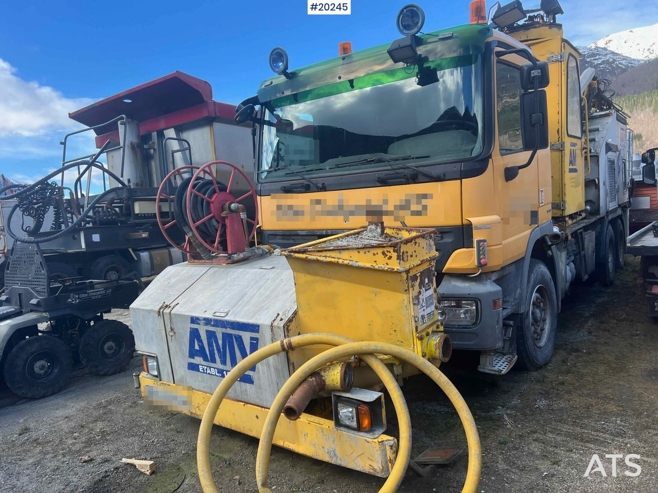 Mercedes Actros 2641 - Betono siurblys: foto 5 Mercedes Actros 2641 - Betono siurblys: foto 5