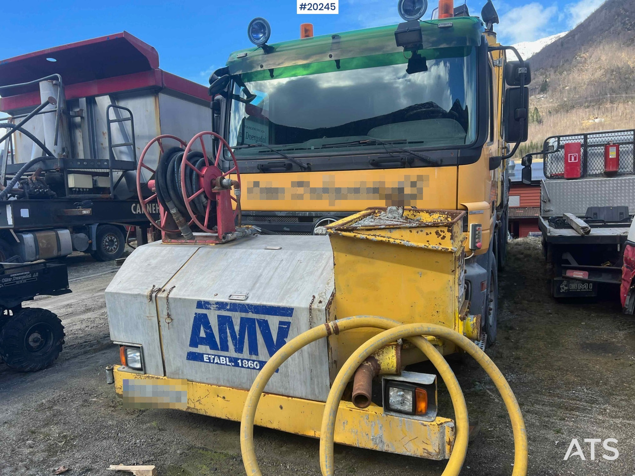 Mercedes Actros 2641 - Betono siurblys: foto 3 Mercedes Actros 2641 - Betono siurblys: foto 3