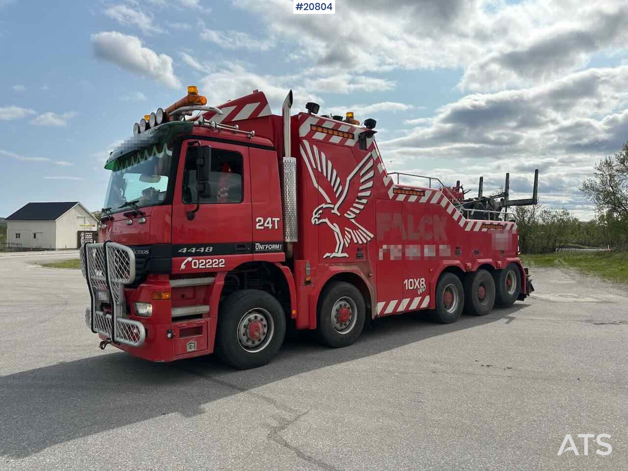 Mercedes Actros 4448 - Evakuatorius: foto 2 Mercedes Actros 4448 - Evakuatorius: foto 2