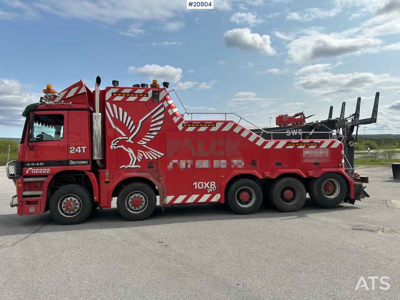 Mercedes Actros 4448 - Evakuatorius: foto 4 Mercedes Actros 4448 - Evakuatorius: foto 4