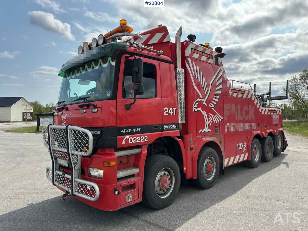 Mercedes Actros 4448 - Evakuatorius: foto 3 Mercedes Actros 4448 - Evakuatorius: foto 3