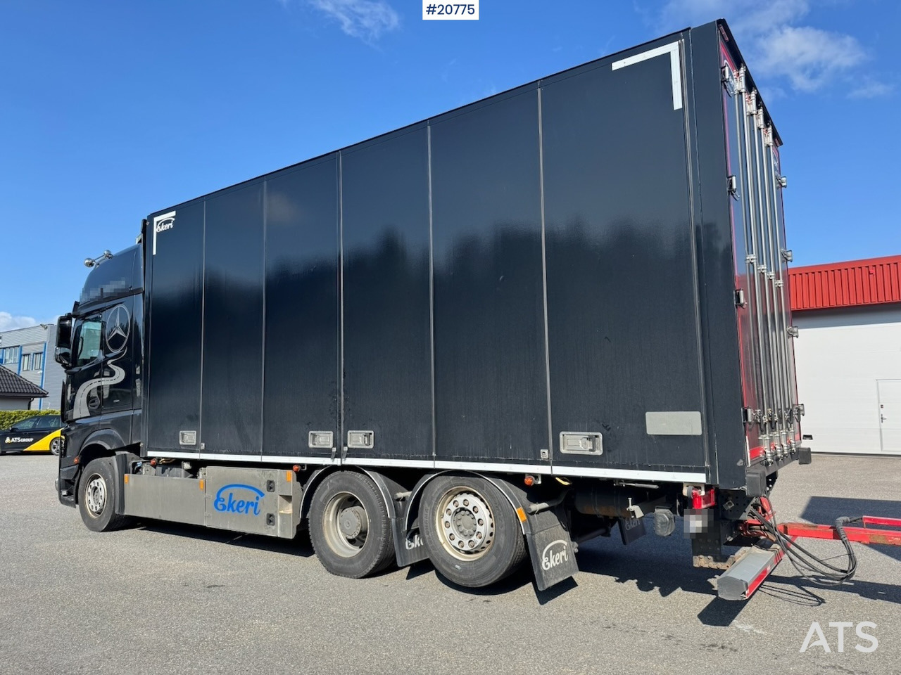Mercedes Actros - Furgonas sunkvežimis: foto 4 Mercedes Actros - Furgonas sunkvežimis: foto 4