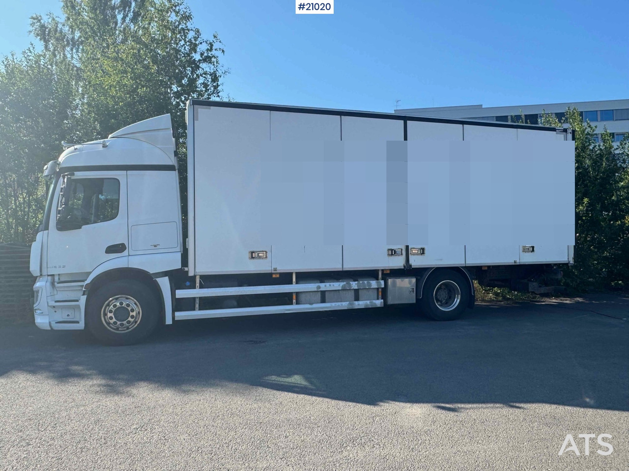 Mercedes Actros - Furgonas sunkvežimis: foto 3 Mercedes Actros - Furgonas sunkvežimis: foto 3