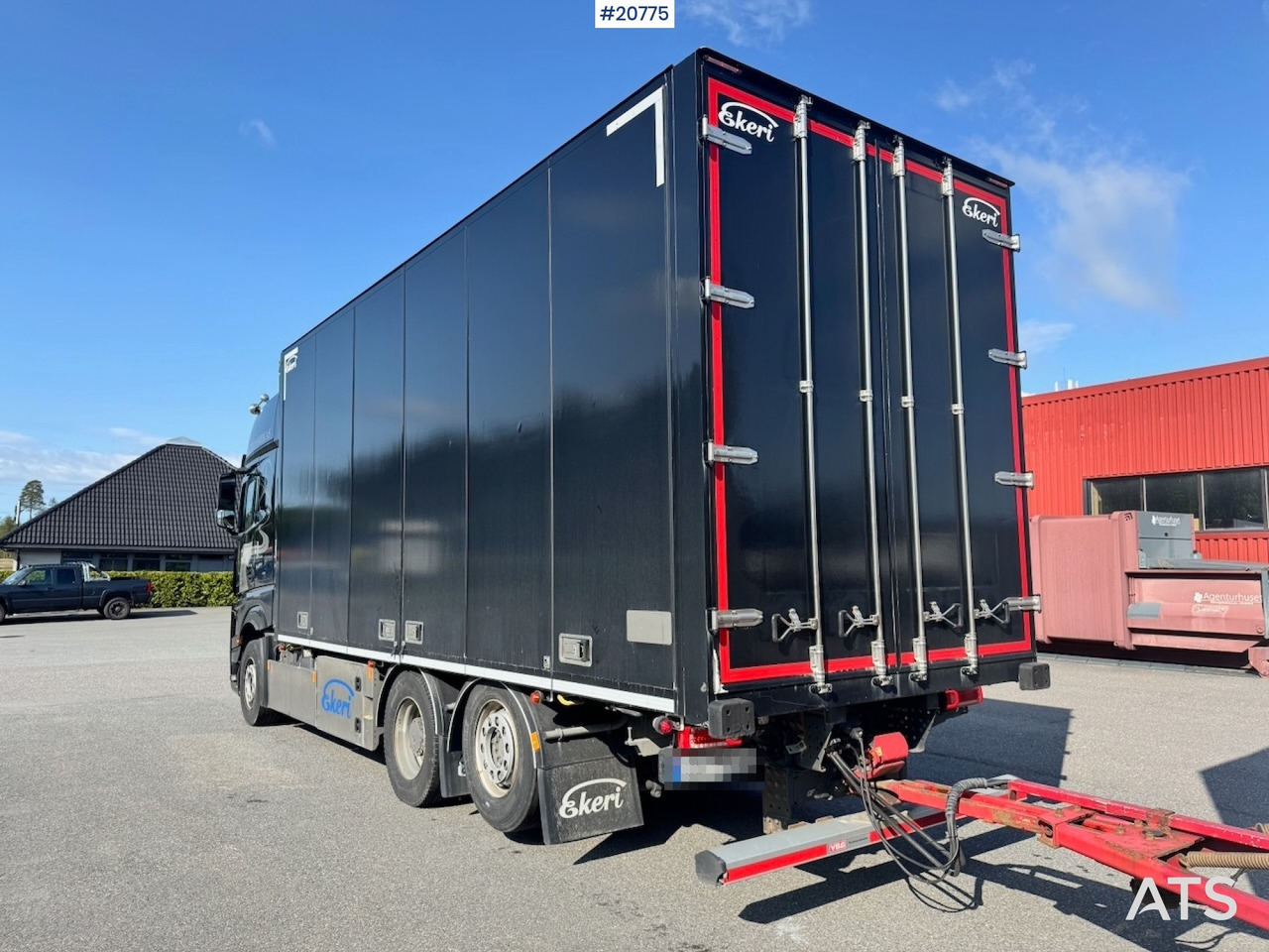 Mercedes Actros - Furgonas sunkvežimis: foto 5 Mercedes Actros - Furgonas sunkvežimis: foto 5