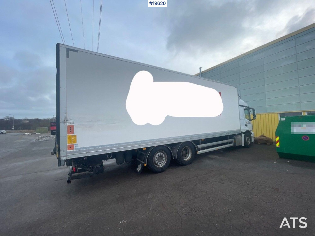 Mercedes Actros - Furgonas sunkvežimis: foto 5 Mercedes Actros - Furgonas sunkvežimis: foto 5