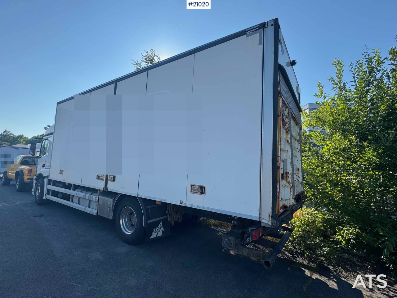 Mercedes Actros - Furgonas sunkvežimis: foto 4 Mercedes Actros - Furgonas sunkvežimis: foto 4