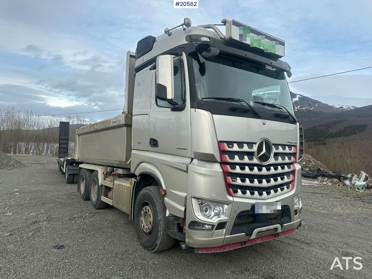 Mercedes Arocs 2658 - Savivartis sunkvežimis: foto 2 Mercedes Arocs 2658 - Savivartis sunkvežimis: foto 2