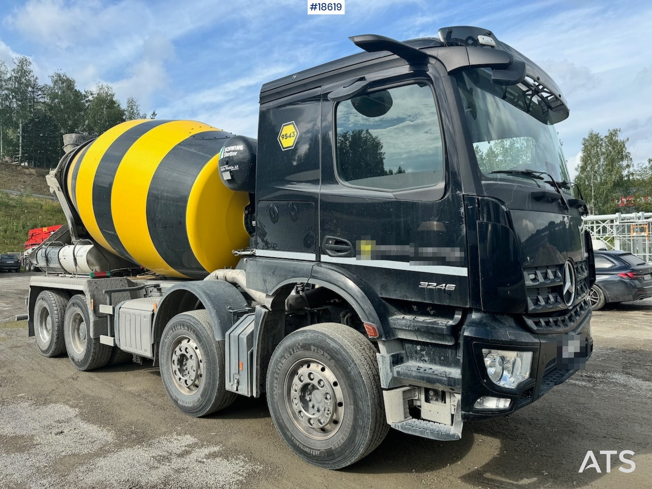 Mercedes Arocs 3246 lizingą Mercedes Arocs 3246: foto 7