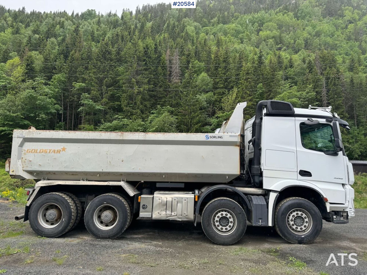 Mercedes Arocs 3258 - Savivartis sunkvežimis: foto 3 Mercedes Arocs 3258 - Savivartis sunkvežimis: foto 3