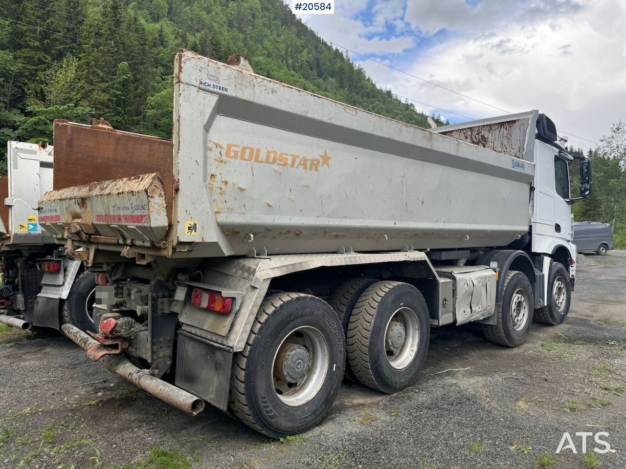 Mercedes Arocs 3258 - Savivartis sunkvežimis: foto 4 Mercedes Arocs 3258 - Savivartis sunkvežimis: foto 4