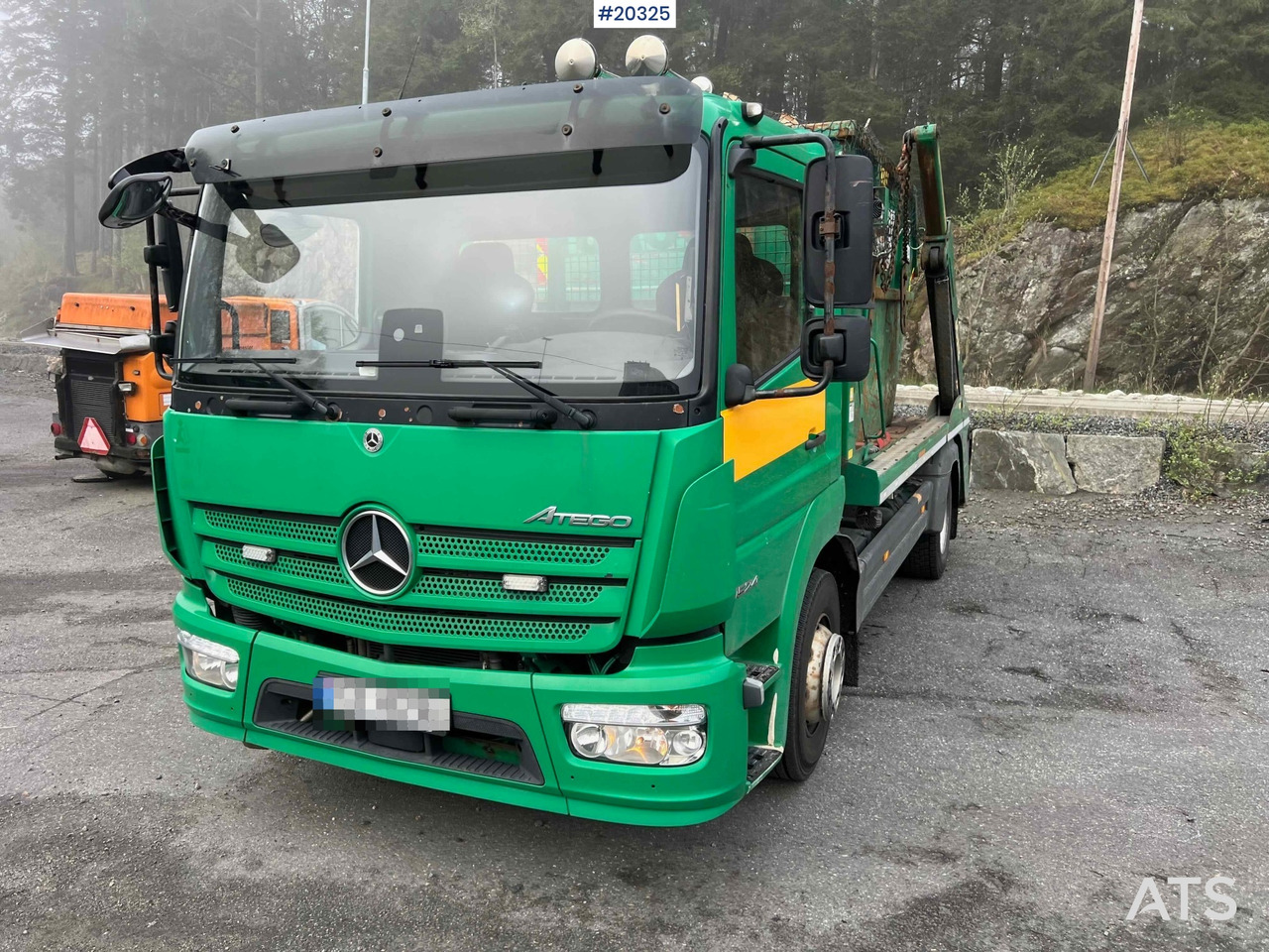 Mercedes Atego 1524 4x2 Liftdumper. SE VIDEO - Nuožulnaus pakėlimo ant platformos sunkvežimis: foto 2 Mercedes Atego 1524 4x2 Liftdumper. SE VIDEO - Nuožulnaus pakėlimo ant platformos sunkvežimis: foto 2
