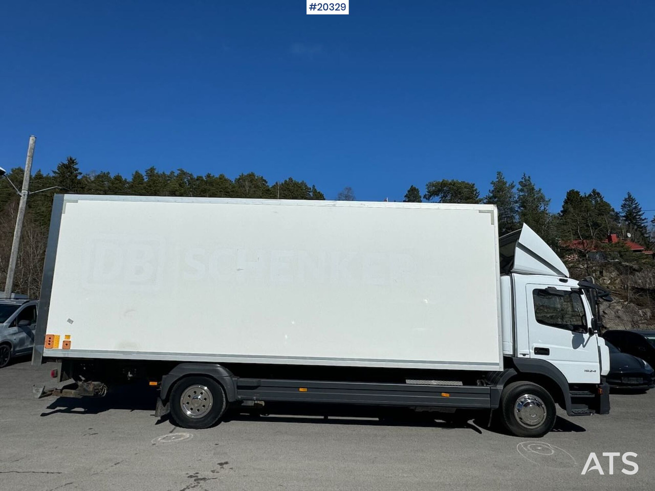 Mercedes Atego 1524 - Furgonas sunkvežimis: foto 4 Mercedes Atego 1524 - Furgonas sunkvežimis: foto 4