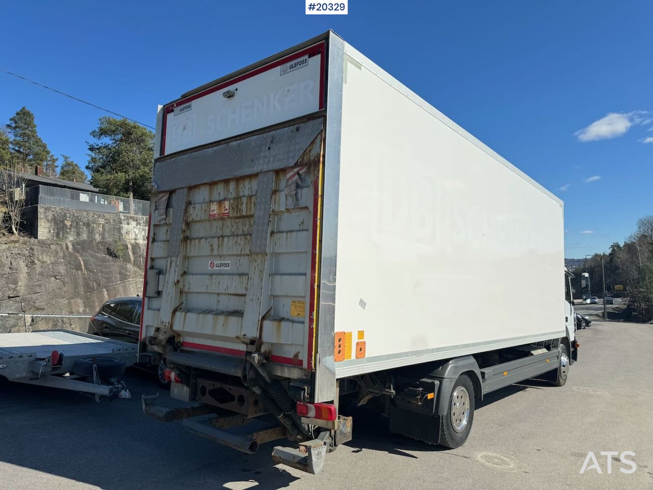 Mercedes Atego 1524 - Furgonas sunkvežimis: foto 5 Mercedes Atego 1524 - Furgonas sunkvežimis: foto 5