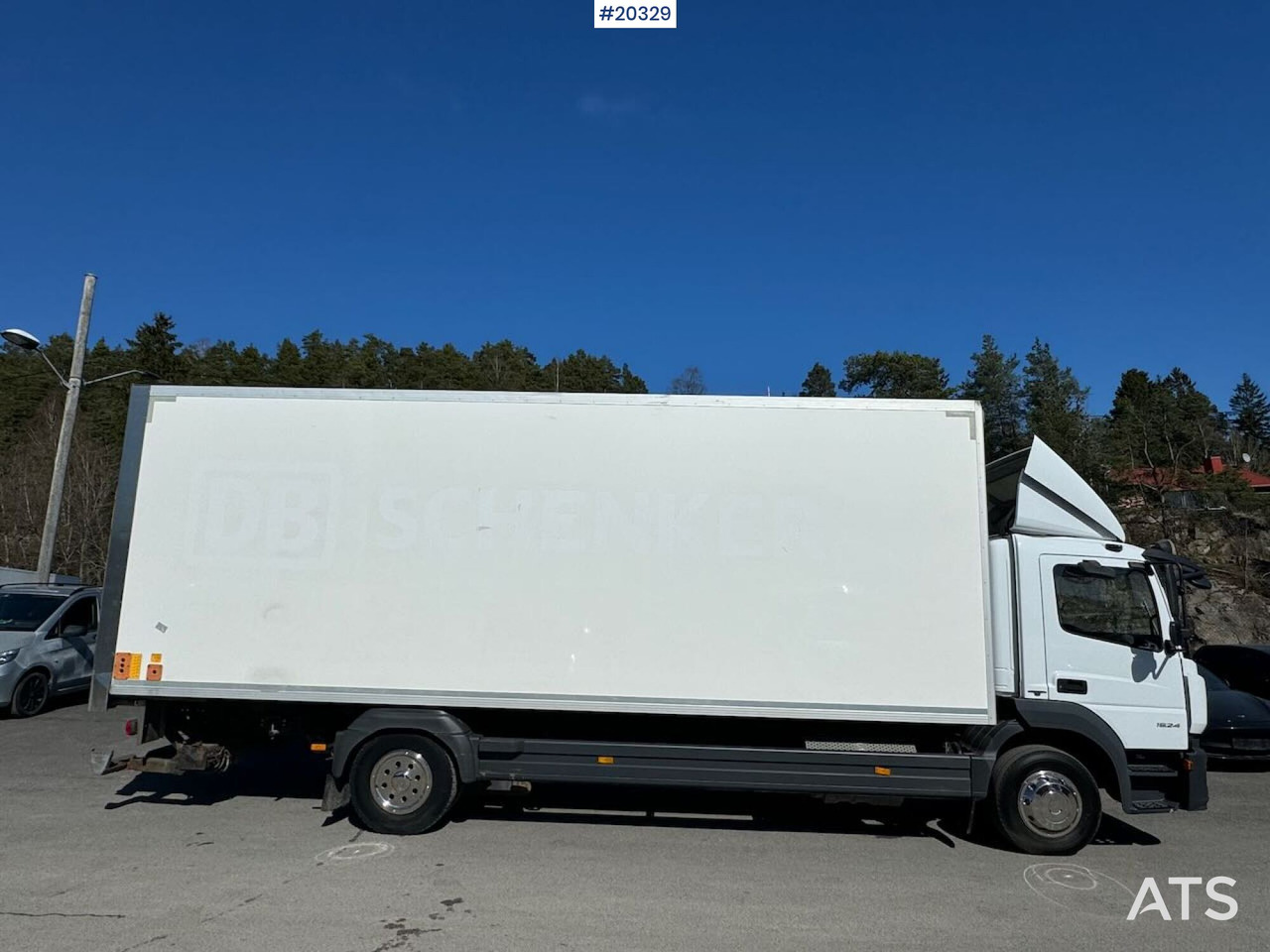 Mercedes Atego 1524 - Furgonas sunkvežimis: foto 3 Mercedes Atego 1524 - Furgonas sunkvežimis: foto 3