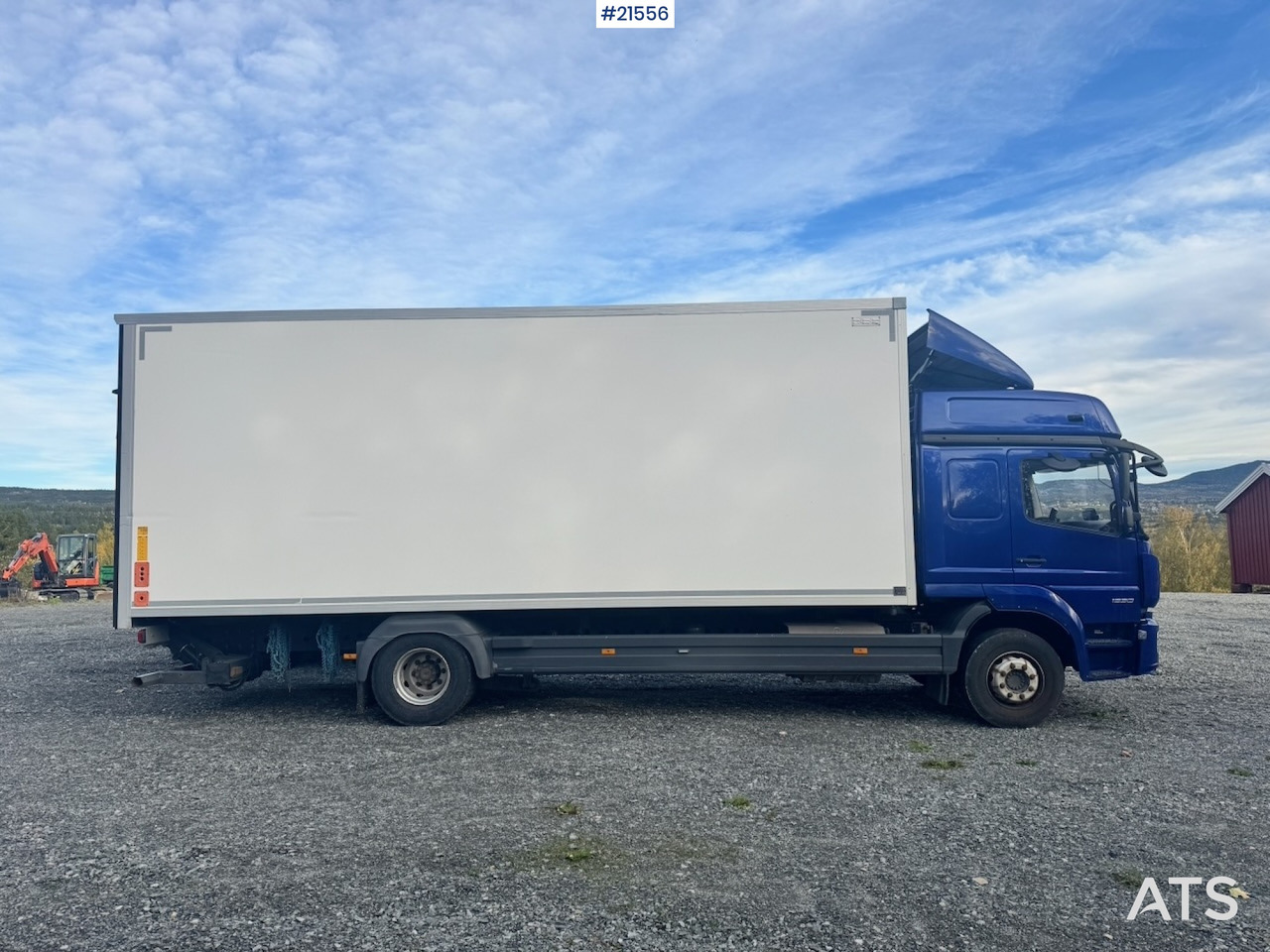 Mercedes Atego 1530 Skapbil m/ Full Sideåpning - Furgonas sunkvežimis: foto 2 Mercedes Atego 1530 Skapbil m/ Full Sideåpning - Furgonas sunkvežimis: foto 2