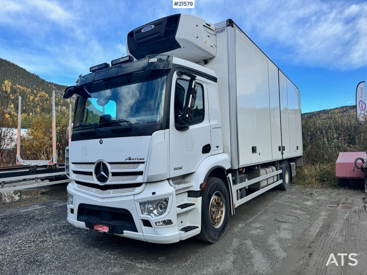 Mercedes-Benz Antos 1832 m/ Full sideåpning og Kjøl/frys. - Furgonas sunkvežimis: foto 1 Mercedes-Benz Antos 1832 m/ Full sideåpning og Kjøl/frys. - Furgonas sunkvežimis: foto 1