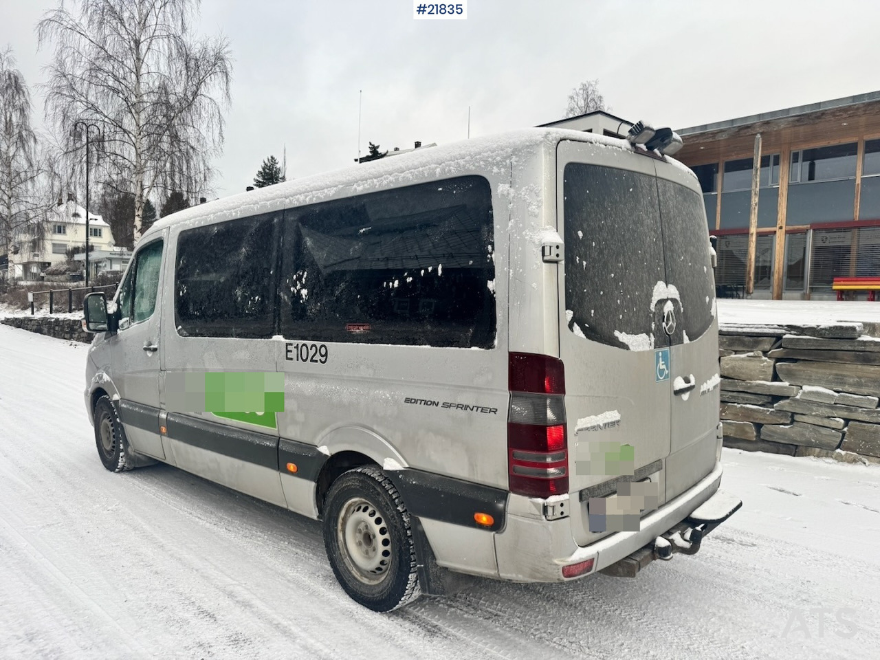 Mercedes Sprinter 316 Minibuss. 9 seter og Rullestolrampe. SE VIDEO - Mikroautobusas, Keleivinis furgonas: foto 4 Mercedes Sprinter 316 Minibuss. 9 seter og Rullestolrampe. SE VIDEO - Mikroautobusas, Keleivinis furgonas: foto 4