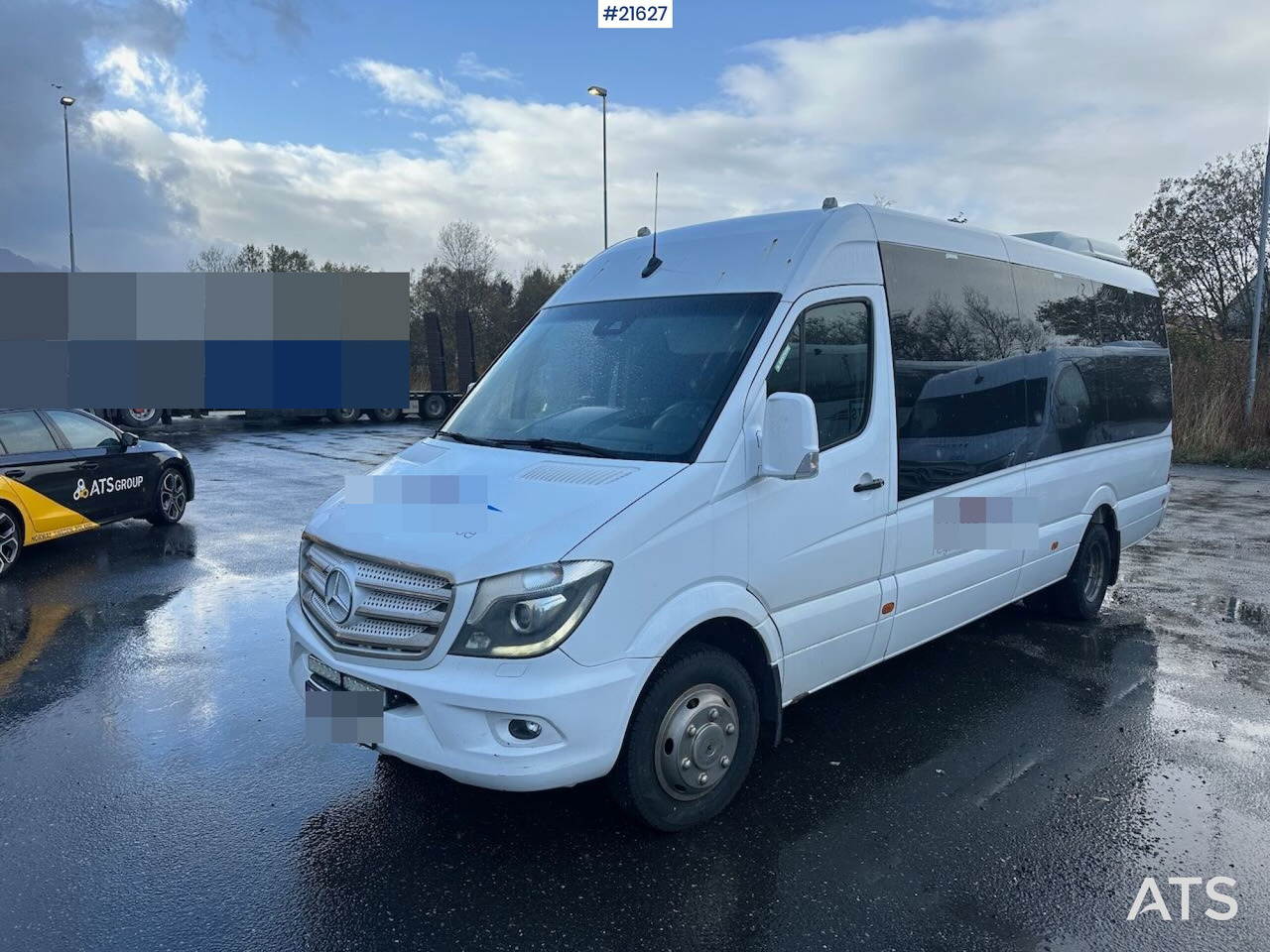 Mercedes Sprinter minibuss 4x2 m/ 16+1 seter, rullestolrampe og handikap plass. - Mikroautobusas, Keleivinis furgonas: foto 2 Mercedes Sprinter minibuss 4x2 m/ 16+1 seter, rullestolrampe og handikap plass. - Mikroautobusas, Keleivinis furgonas: foto 2