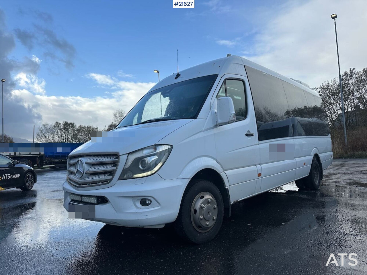 Mercedes Sprinter minibuss 4x2 m/ 16+1 seter, rullestolrampe og handikap plass. - Mikroautobusas, Keleivinis furgonas: foto 1 Mercedes Sprinter minibuss 4x2 m/ 16+1 seter, rullestolrampe og handikap plass. - Mikroautobusas, Keleivinis furgonas: foto 1