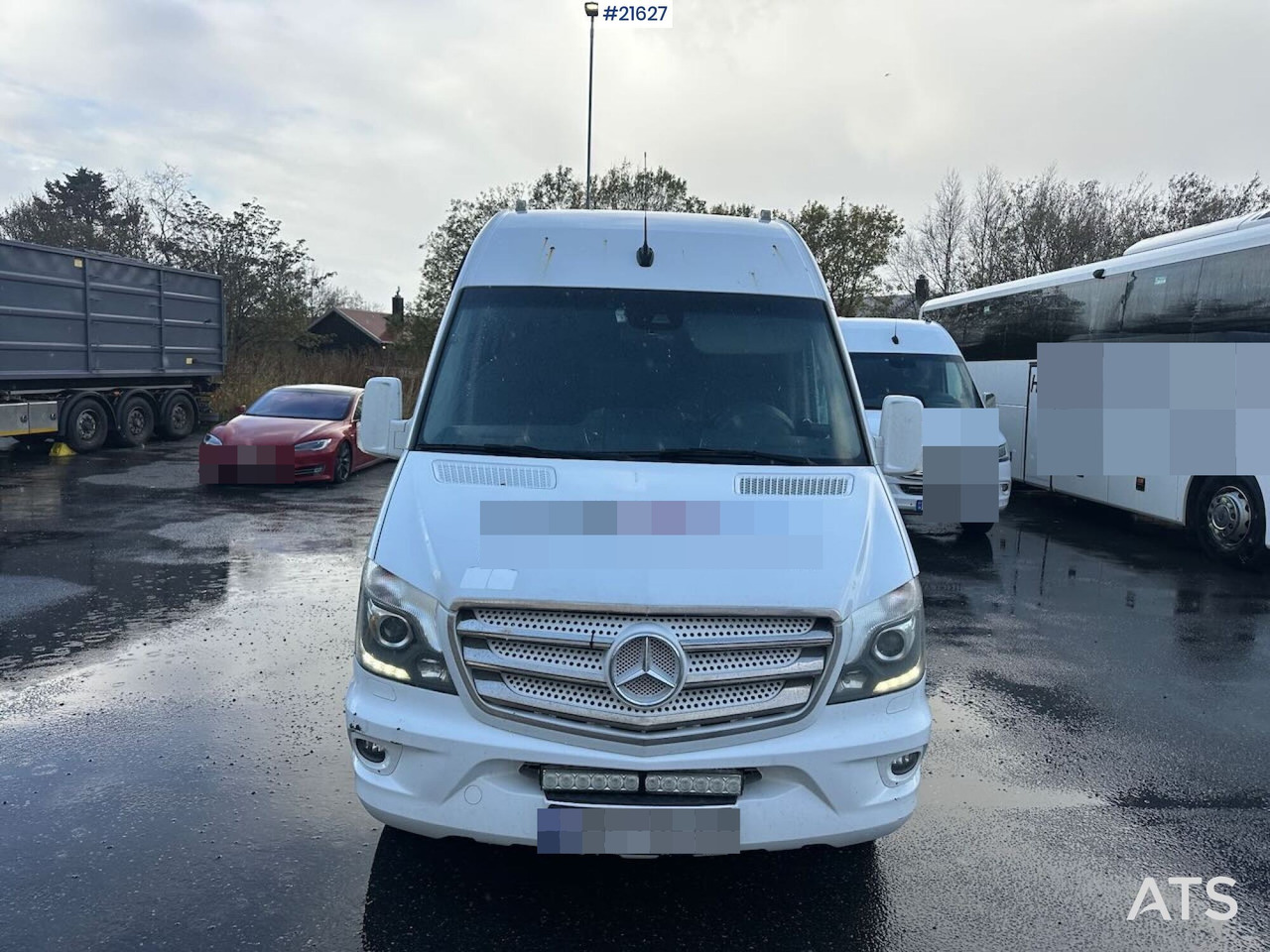 Mercedes Sprinter minibuss 4x2 m/ 16+1 seter, rullestolrampe og handikap plass. - Mikroautobusas, Keleivinis furgonas: foto 3 Mercedes Sprinter minibuss 4x2 m/ 16+1 seter, rullestolrampe og handikap plass. - Mikroautobusas, Keleivinis furgonas: foto 3