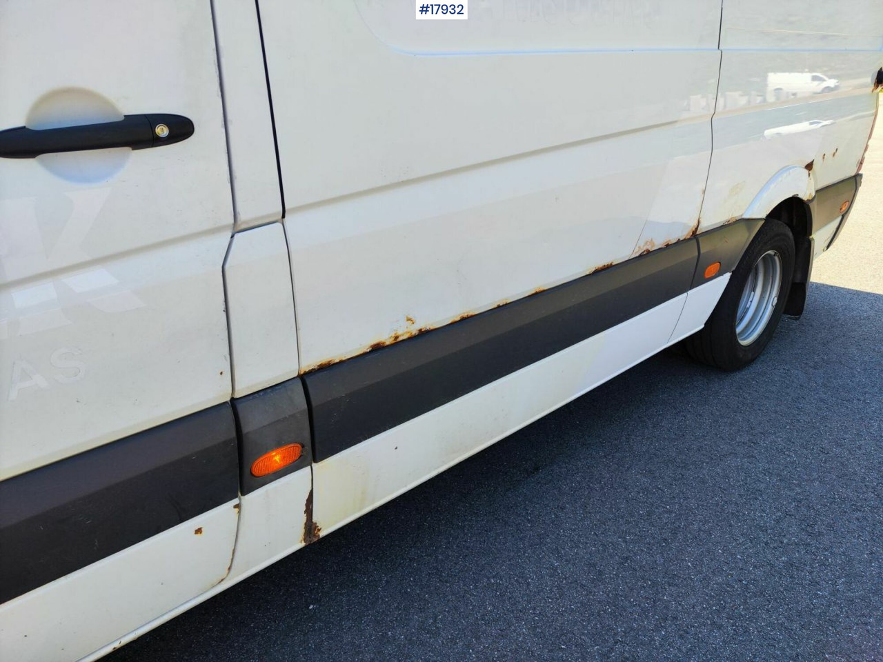 Krovininis mikroautobusas Mercedes sprinter 516CDI: foto 8