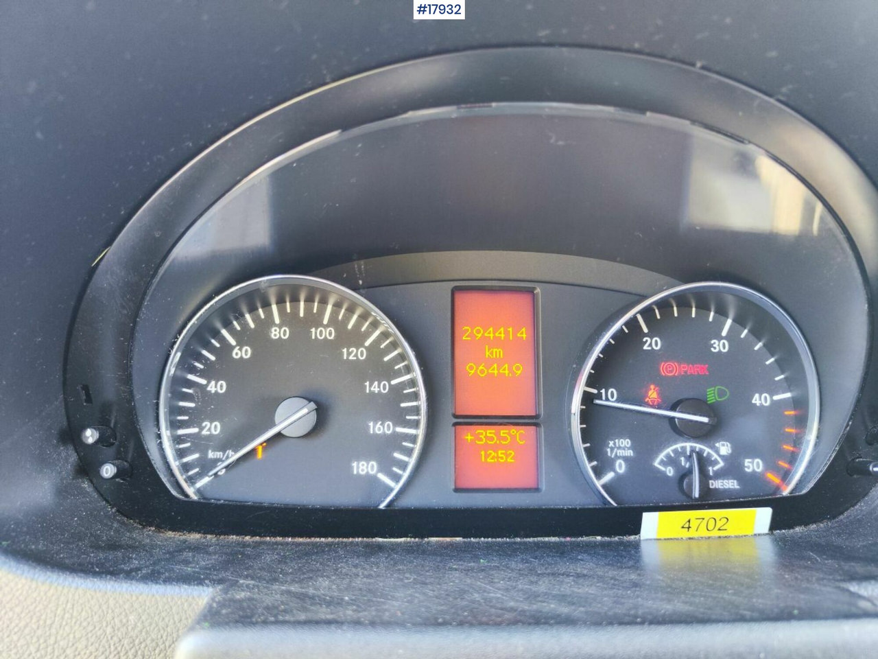 Krovininis mikroautobusas Mercedes sprinter 516CDI: foto 45