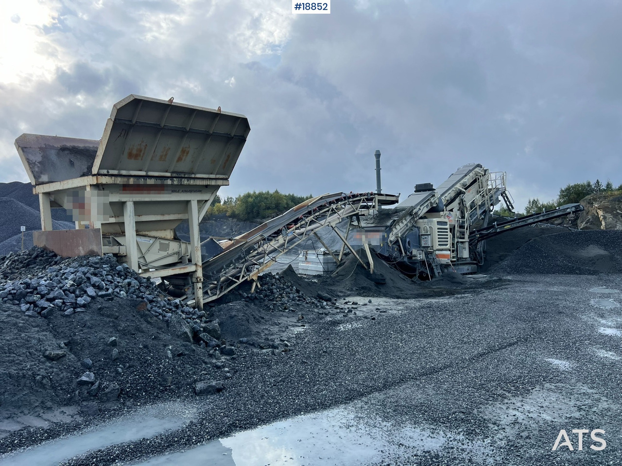 Metso Lokotrack LT220D Finknuser m/ sikt, matekasse og transportbånd - Mobilus trupintuvas: foto 2 Metso Lokotrack LT220D Finknuser m/ sikt, matekasse og transportbånd - Mobilus trupintuvas: foto 2