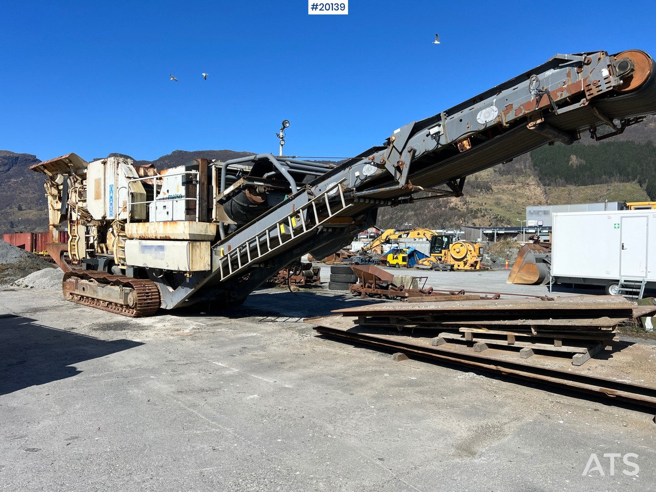 Metso Lokotrack - Mobilus trupintuvas: foto 1 Metso Lokotrack - Mobilus trupintuvas: foto 1