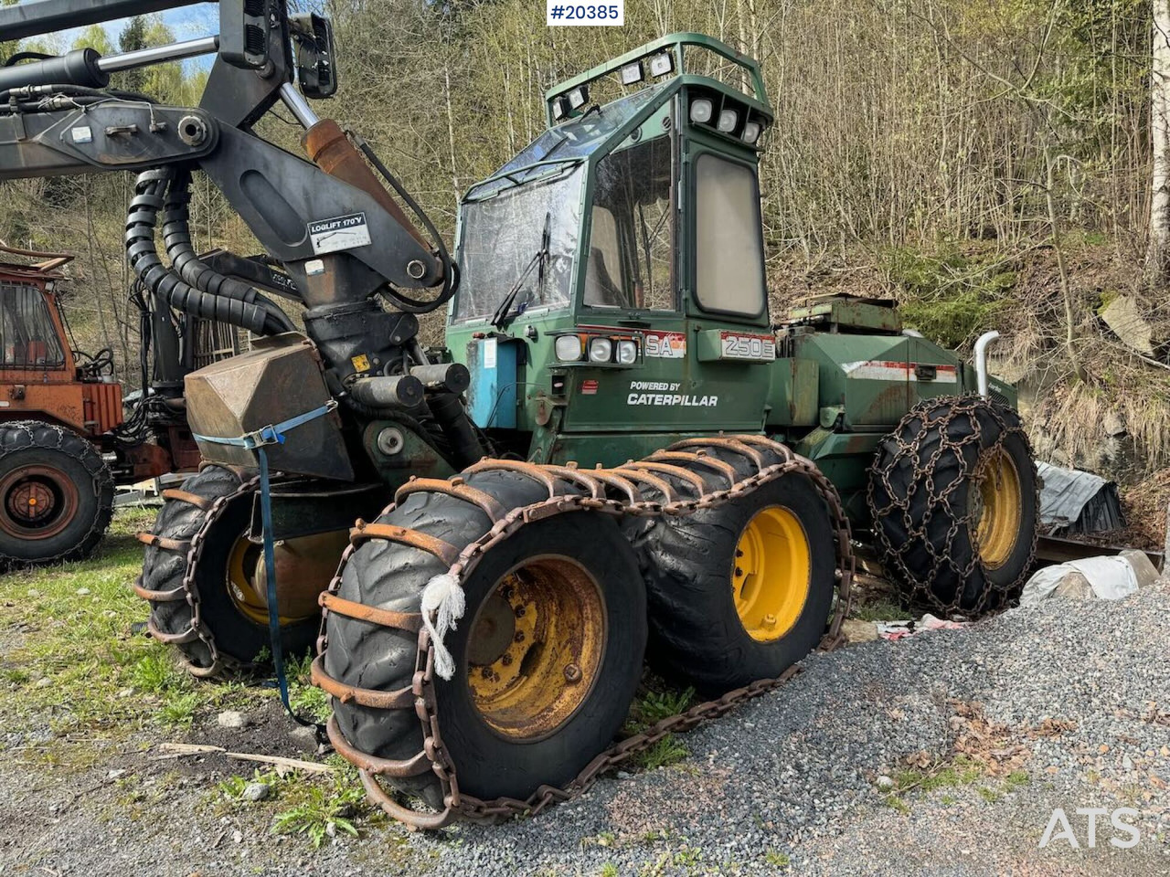 Øsa 250E - Miško technika: foto 2 Øsa 250E - Miško technika: foto 2