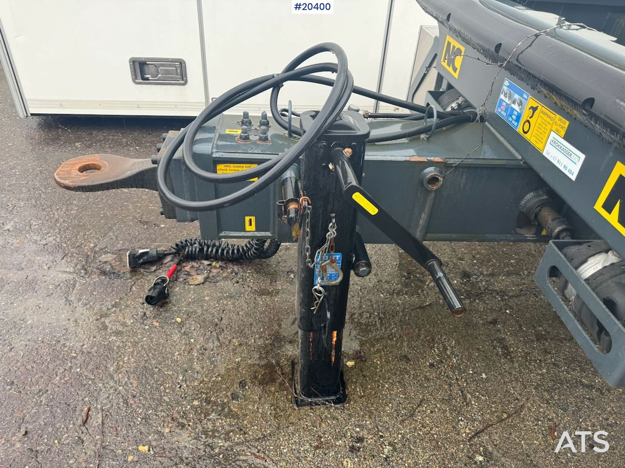 Konteineris-vežimus/ Sukeisti kūną priekaba NC krokkjerre: foto 11