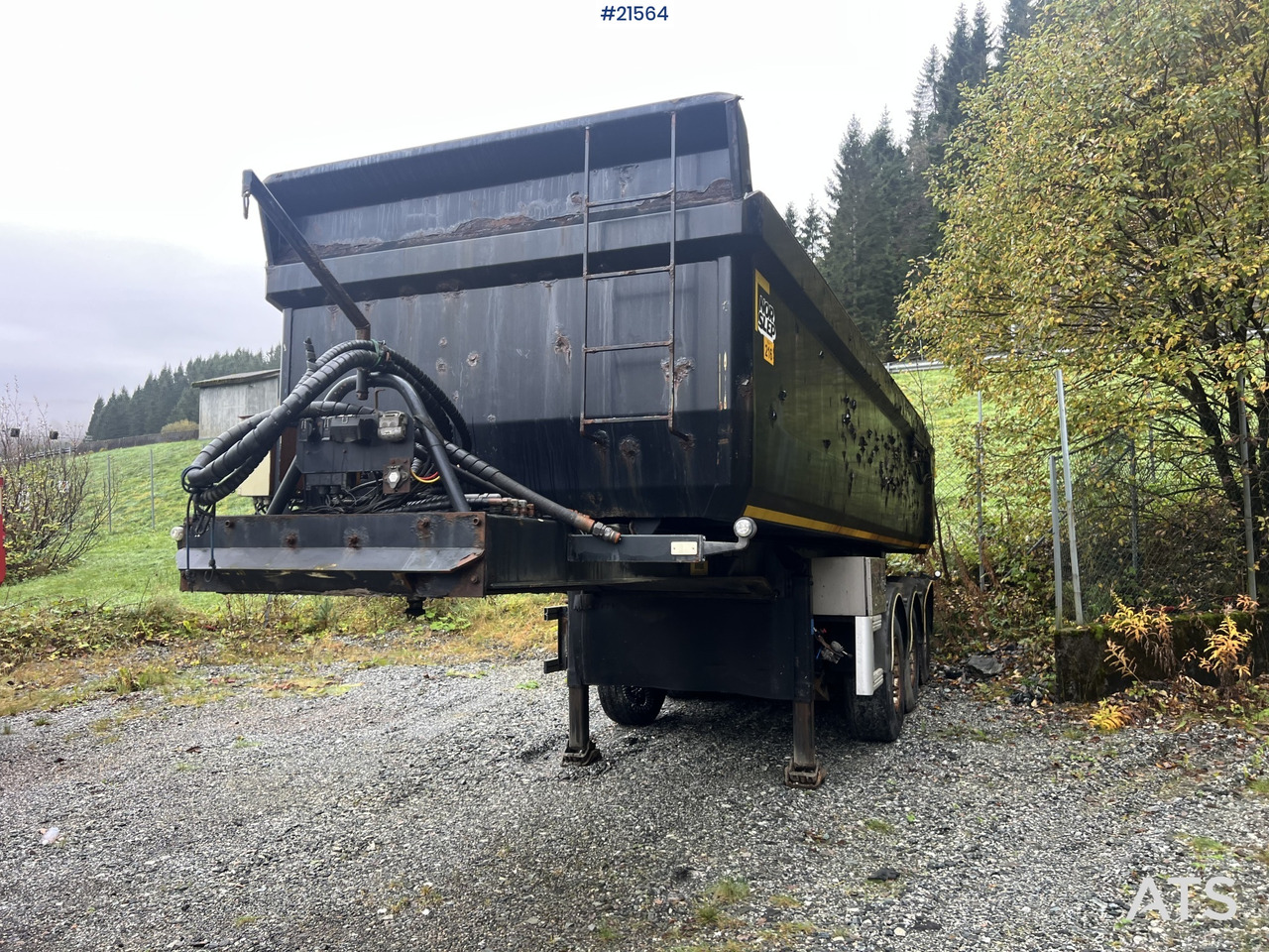 NOR SLEP 3 akslet tippsemi rep.Objekt - Savivartis priekaba: foto 4 NOR SLEP 3 akslet tippsemi rep.Objekt - Savivartis priekaba: foto 4