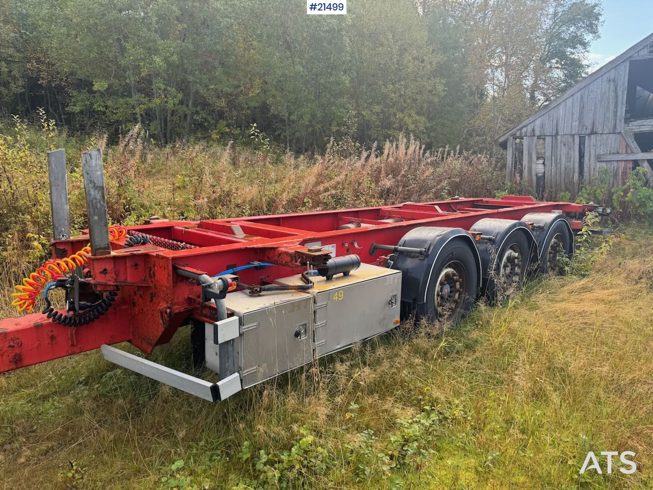 Narko Containerhenger - Konteineris-vežimus/ Sukeisti kūną priekaba: foto 1 Narko Containerhenger - Konteineris-vežimus/ Sukeisti kūną priekaba: foto 1