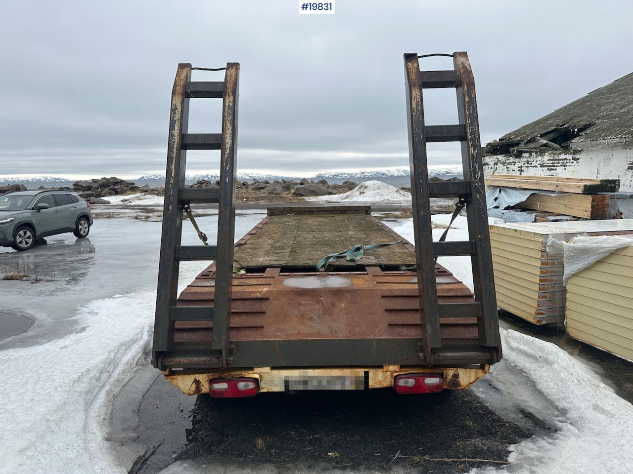 Ohna Maur 260 - Žemo profilio platforma priekaba: foto 4 Ohna Maur 260 - Žemo profilio platforma priekaba: foto 4
