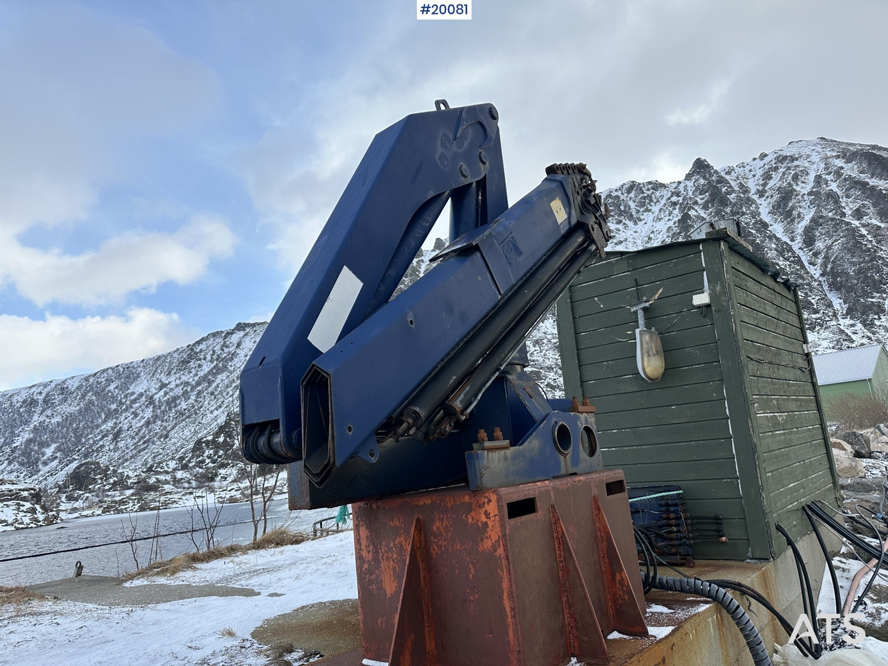 Palfinger PK 14080 C kran m/ hydraulikk pumpe - Kranas-manipuliatorius: foto 4 Palfinger PK 14080 C kran m/ hydraulikk pumpe - Kranas-manipuliatorius: foto 4